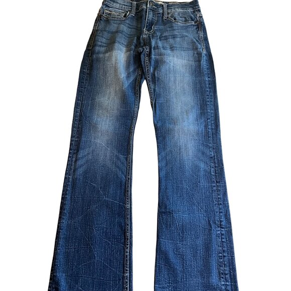 BKE Aiden Jeans Size 31R (Measures differently) Bootcut Cotton Blend Cowboy Rode - Picture 5 of 11